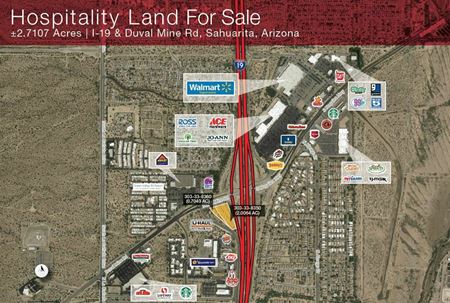 VacantLand space for Sale at I-19 & Duval Mine Rd (Hospitality) in Sahuarita