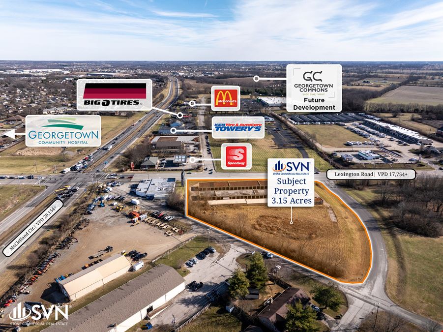 Georgetown High Traffic Retail Site