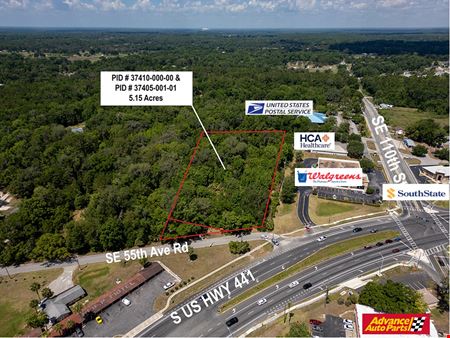 VacantLand space for Sale at 5.15 Acres Zoned B-2 in the City of Belleview in Belleview