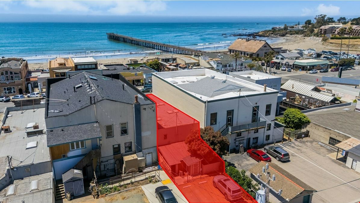 100% Fully Leased: Ground Leased Retail Building in Cayucos, CA