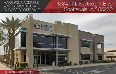 Office space for Rent at 13847 N Northsight Blvd in Scottsdale