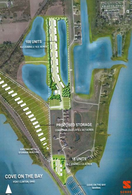12.33 Acres of Land for Self-storage Buildings