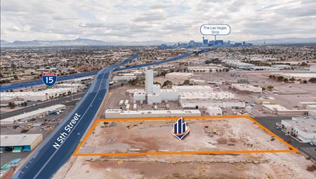VacantLand space for Sale at 3.91 Industrial Acres @ N 5th & Brooks in North Las Vegas