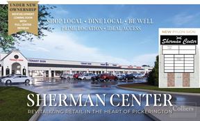 Sherman Center: Redevelopment Coming Soon with Full Center Refresh