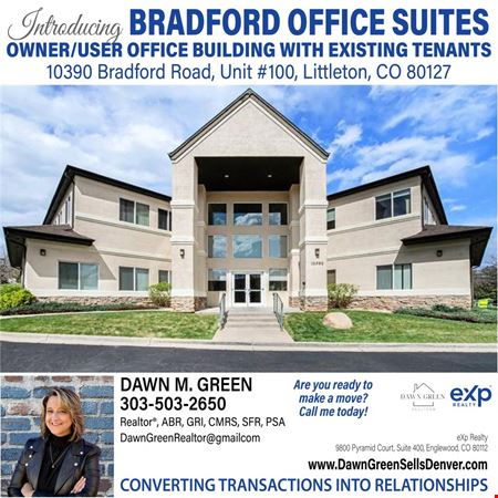 Office space for Sale at 10390 Bradford Road Unit #100 in Littleton