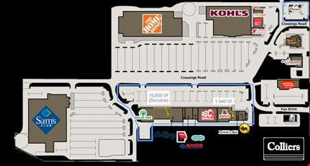 Retail space for Rent at Crossings of Sandusky in Sandusky