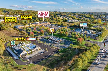 Commercial space at Valley Farms Shopping Center in Ellington