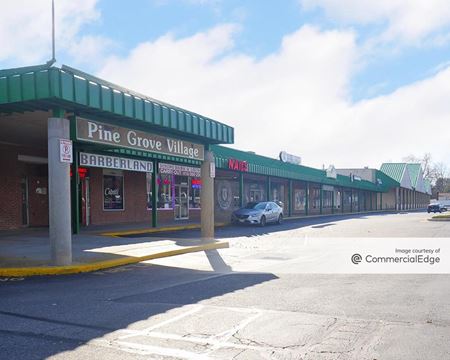 Commercial space at Pine Grove Village Shopping Center in Pasadena