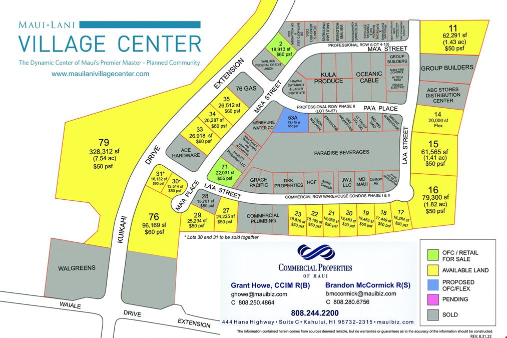 Maui Lani Village Center, Kahului, HI 96732