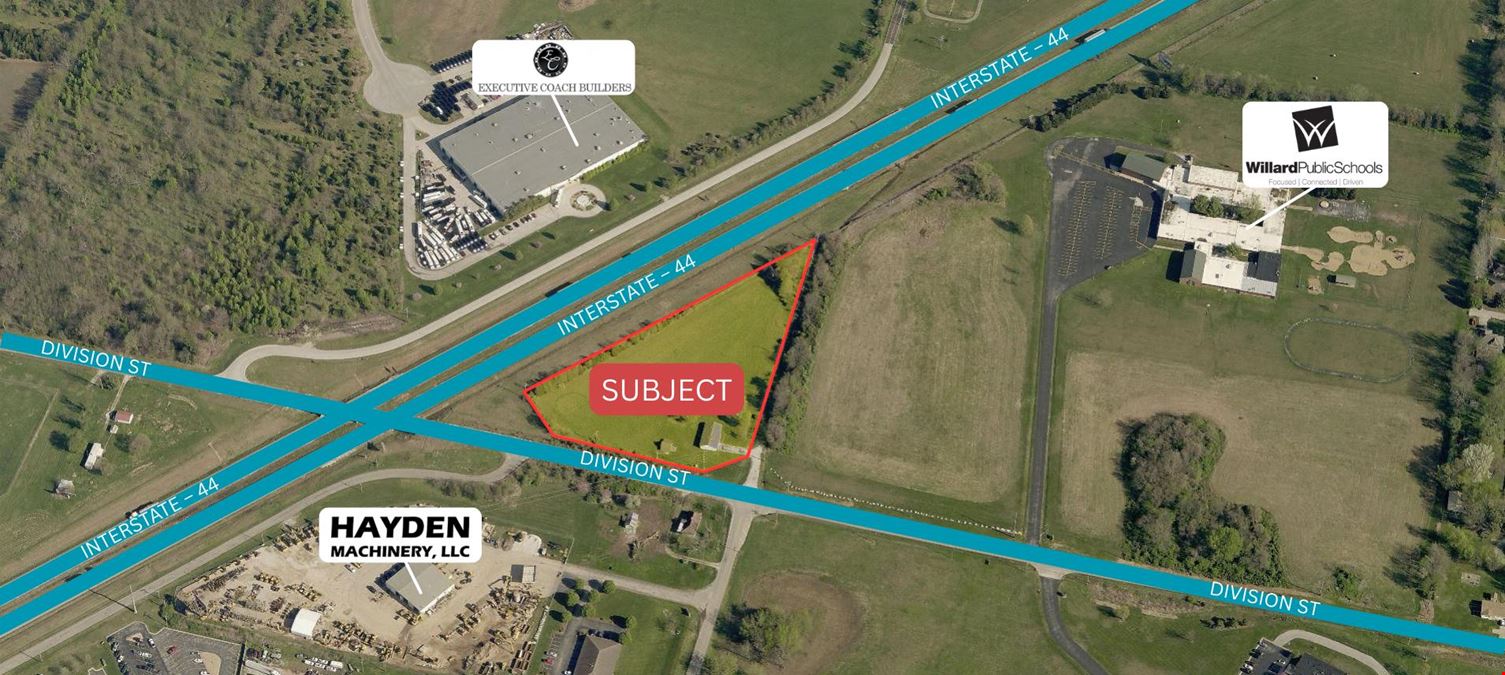 REDUCED - 4 ACRES ON I-44 & DIVISION