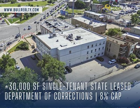 Office space for Sale at Single Tenant State Government Department of Corrections Headquarters | 8% Cap Rate in Chicago