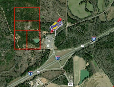 VacantLand space for Sale at 3903 Co. Rd. 53/I-85 - 65 acres exit 42, I-85 in Tuskegee