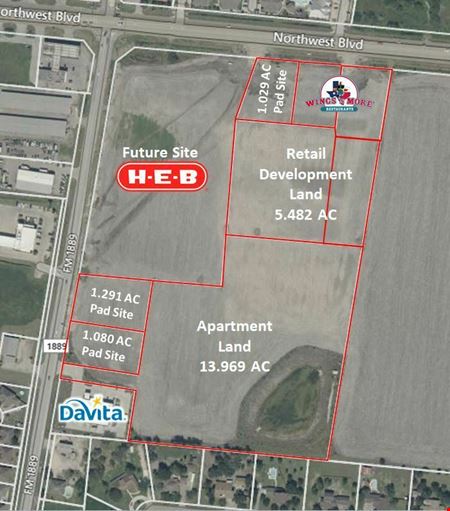 VacantLand space for Sale at Northwest Blvd & FM 1889 in Corpus Christi