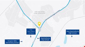 ±1.39-Acre Retail Development Site in Spartanburg