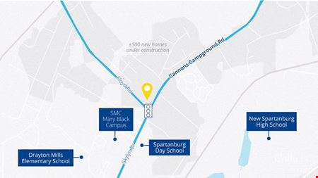 Commercial space at ±1.39-Acre Retail Development Site in Spartanburg in Spartanburg