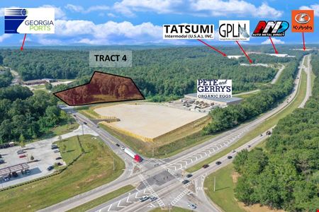 VacantLand space for Rent at INDUSTRIAL OUTSIDE STORAGE FOR LEASE in Gainesville