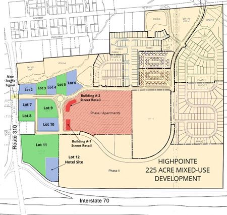 VacantLand space for Sale at Etna Highpointe Outlots in Etna Township