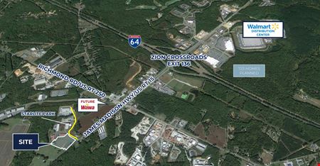 VacantLand space for Rent at Build-to-Suit Starlite Park ±5 Acres in Zion Crossroads/Exit 136, Troy