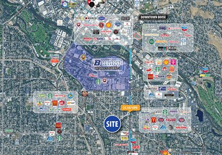 Retail space for Rent at Broadway Restaurant Space in Boise