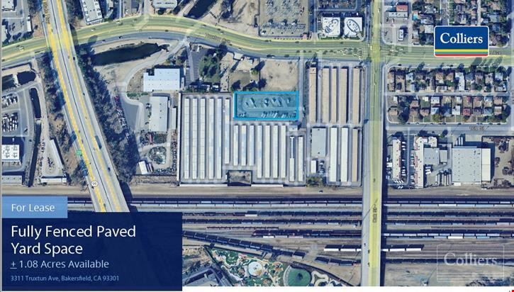 Fully Fenced Paved Yard Space  | ± 1.08 Acres Available