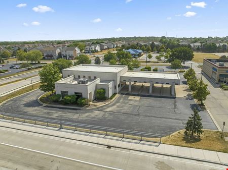 Retail space for Rent at Freestanding Former Bank Building in Romeoville