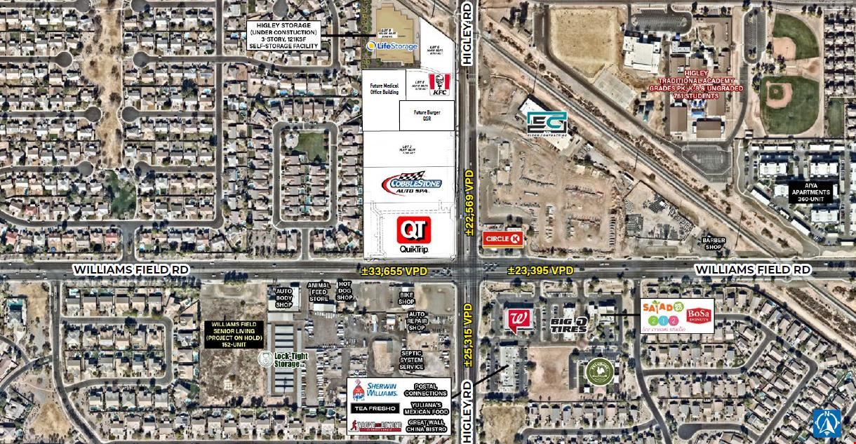 Higley Rd & Williams Field Rd Land