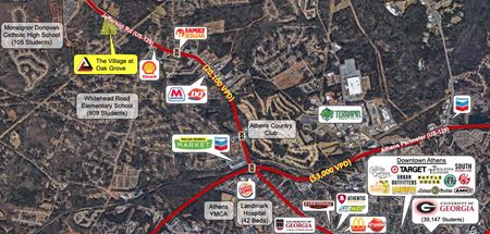 Retail space for Rent at Village at Oak Grove in Athens