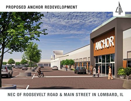 Retail space for Rent at Lombard Pines in Lombard