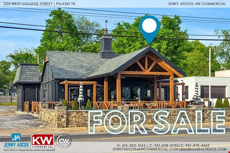 Retail space for Sale at 320 W College St, Pulaski TN in Pulaski