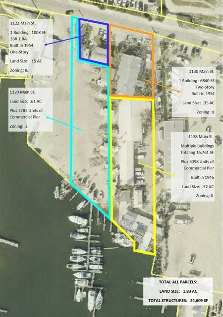 VacantLand space for Sale at Marina on Main St. in Fort Myers Beach
