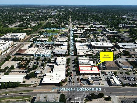 Retail space for Sale at Edmond Antique Building in Edmond