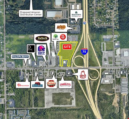VacantLand space for Sale at 7.4 Acres – NWC of Pierson Road & I-75 in Mt. Morris Township