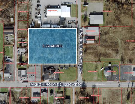 Retail space for Sale at Prime 5.22 Acre I-2 Zoned Property in the Heart of Austintown, OH in Austintown
