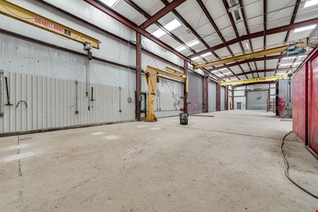 Heavy Industrial Crane Served Shop w/ Wash-Bay