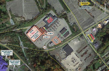 Retail space for Rent at Kennywood Shops in West Mifflin