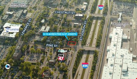 Land space for Sale at 0.153 Acre-Site Pine Street & St. Joseph, Lansing, MI in Lansing