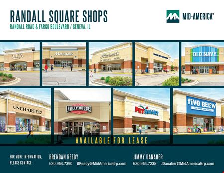 Retail space for Rent at Randall Square Shops in Geneva