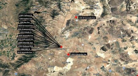 VacantLand space for Sale at SFR Development Land: 14-Residential Infill Lots in California City