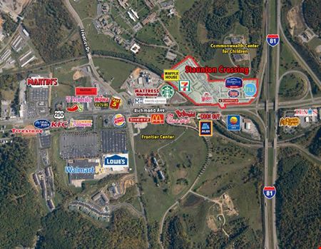 VacantLand space for Rent at Crossing Way and Richmond Avenue in Staunton