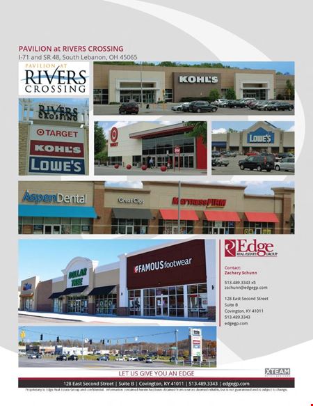 Land space for Rent at Pavilion at Rivers Crossing in Lebanon