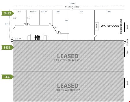 Industrial space for Rent at Hoover Office/Warehouse in Hoover