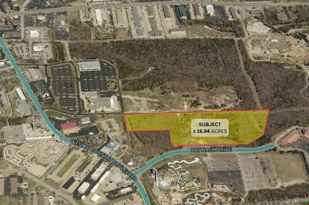 COMMERCIAL LOTS JUST OFF STATE HWY 76 IN BRANSON