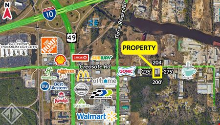 Retail space for Rent at MULTI USE BUILDING ON CREOSOTE RD. in Gulfport