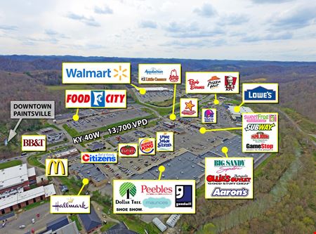 Retail space for Rent at KY Paintsville Mayo Plaza Redevelopment in Paintsville