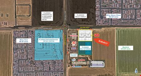 Retail space for Sale at E-SEC Southern Ave & Miller Rd in Buckeye