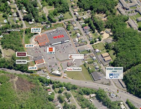Retail space for Rent at Pottsville Park Plaza in Pottsville