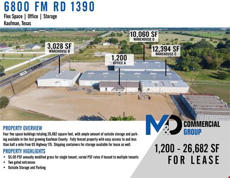 Mixed Use space for Rent at 6800 FM 1390 in Kaufman