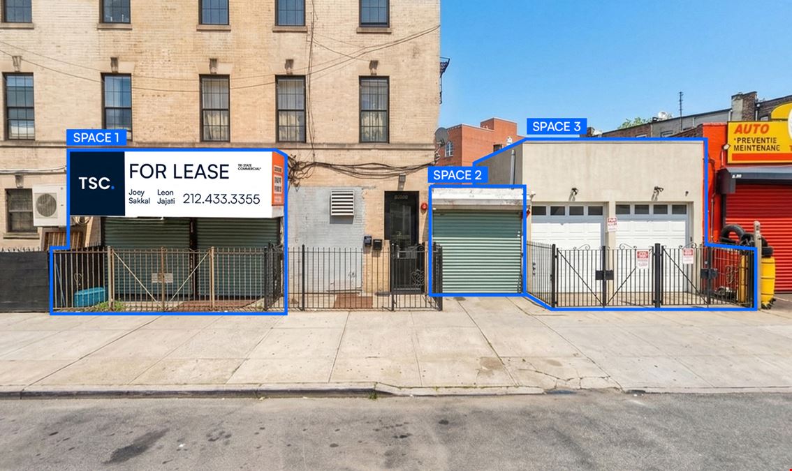 150 - 700 SF | 2318 Avenue D | Vanilla Box Retail Spaces for Lease