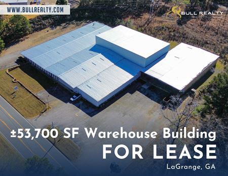 Industrial space for Rent at ±53,700 SF Warehouse Building | For Lease | LaGrange, GA in LaGrange