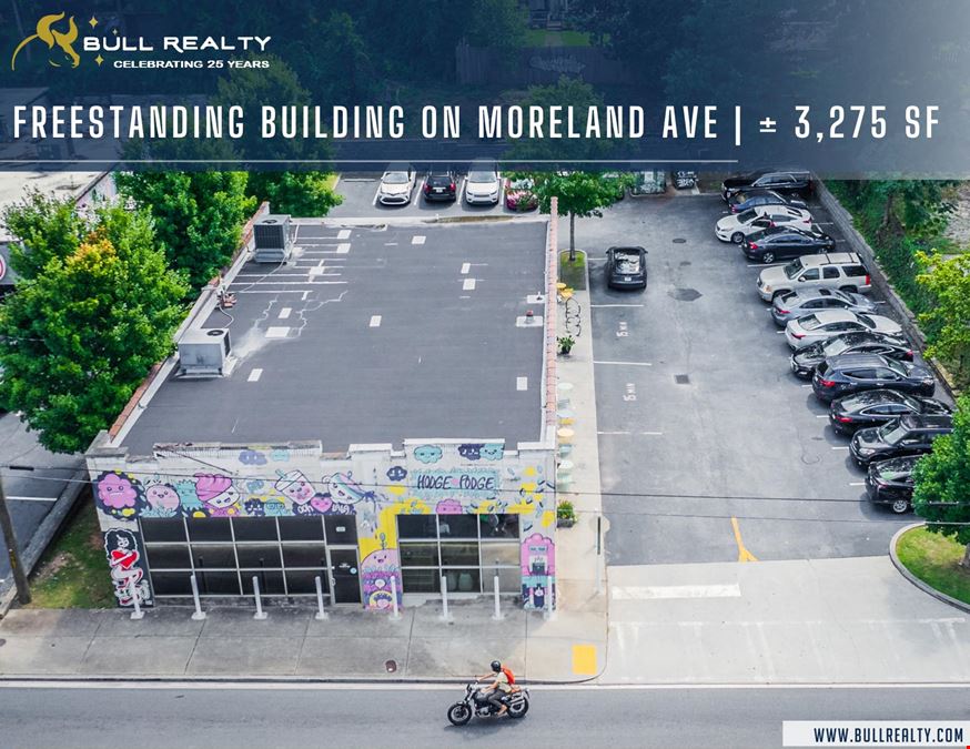 Freestanding Building On Moreland Ave ± 3,275 SF East Atlanta 720